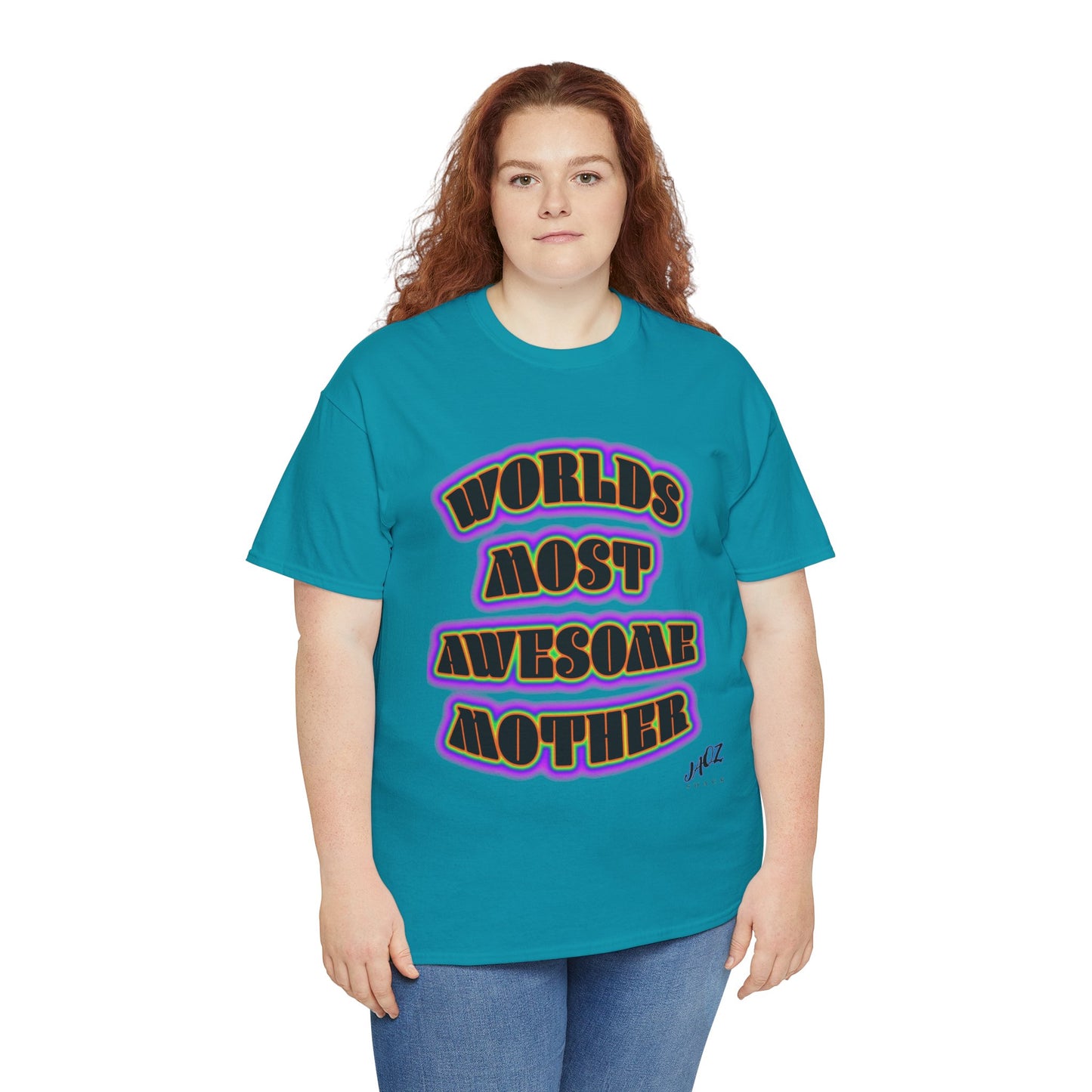"The Worlds Most Awesome Mother" Original JAQZ Shack print Tee-Shirt