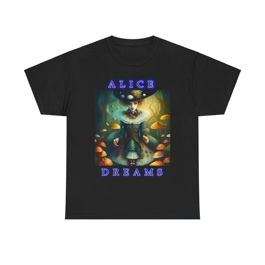"Alice Dreams" Original JAQZ Shack print Tee-Shirt