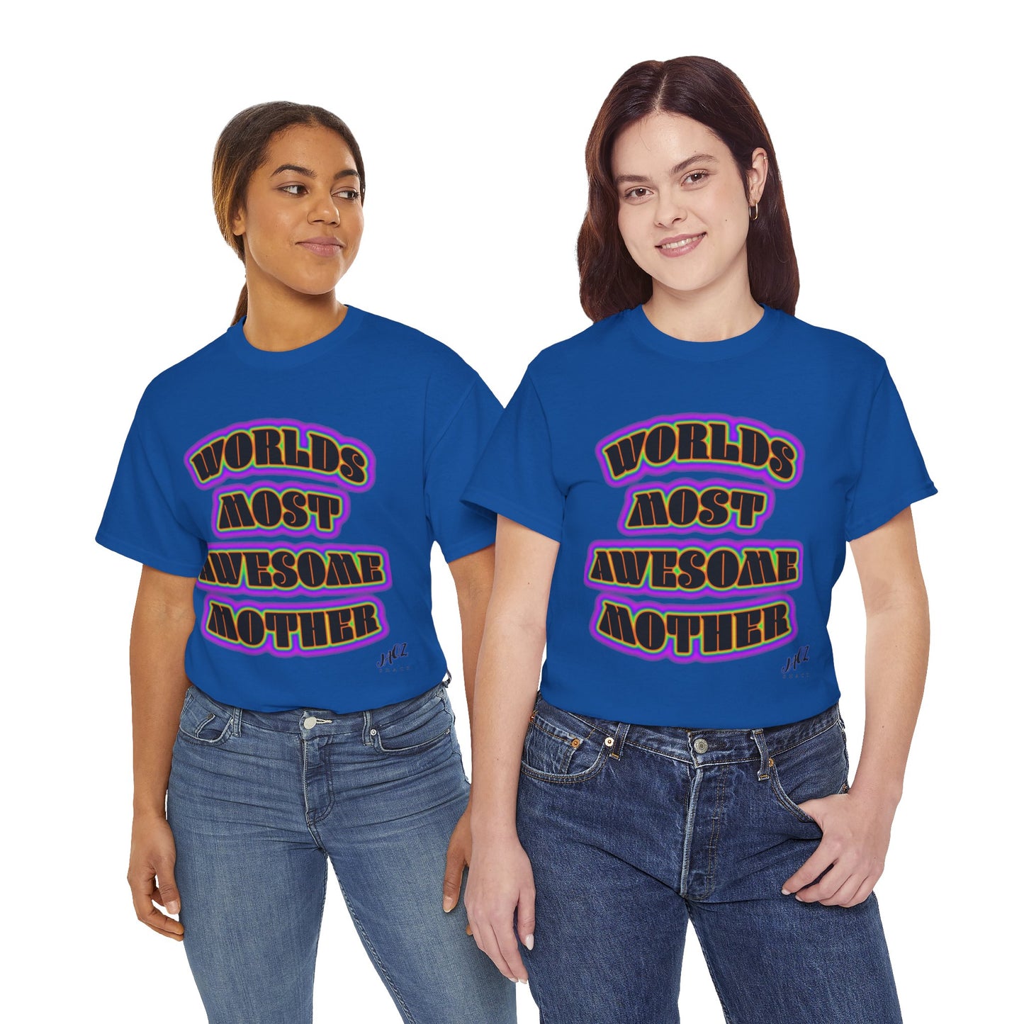 "The Worlds Most Awesome Mother" Original JAQZ Shack print Tee-Shirt