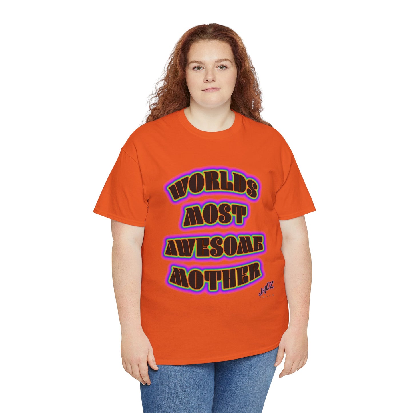 "The Worlds Most Awesome Mother" Original JAQZ Shack print Tee-Shirt