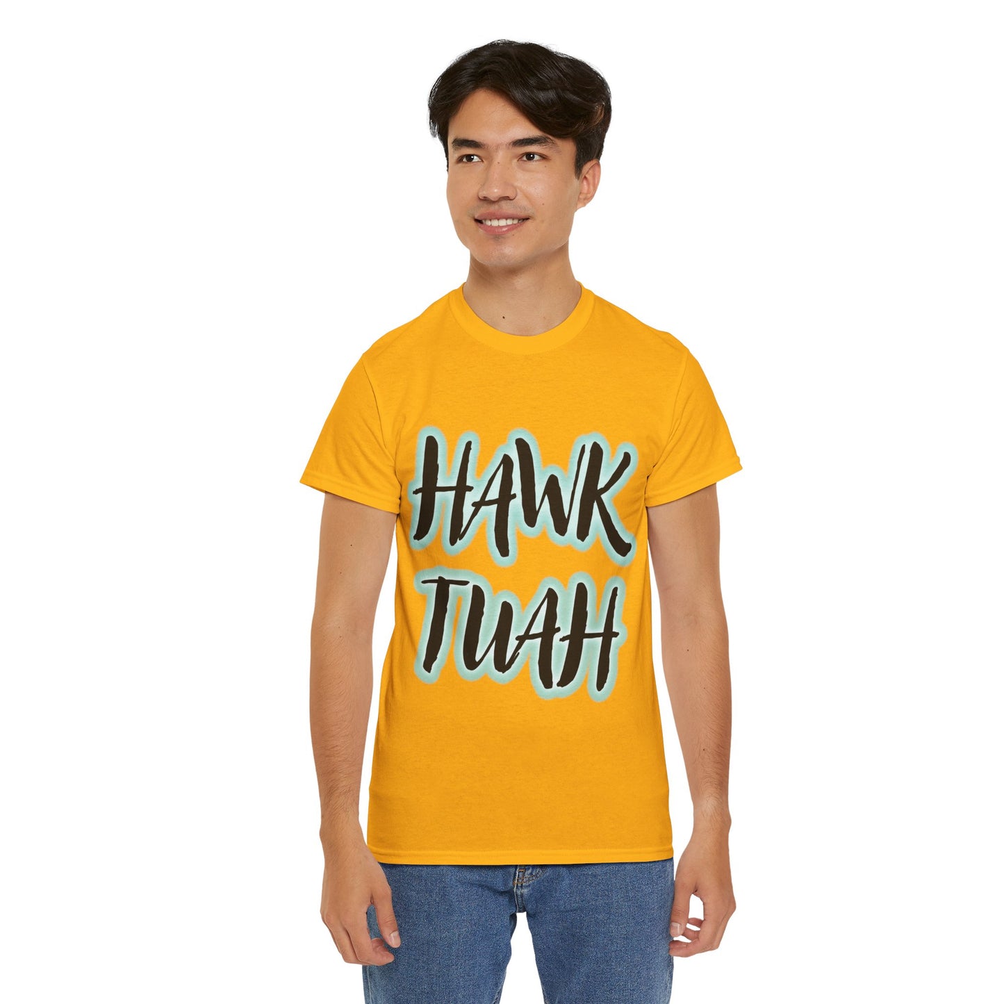 HAWK TUAH Original JAQZ Shack print Tee-Shirt