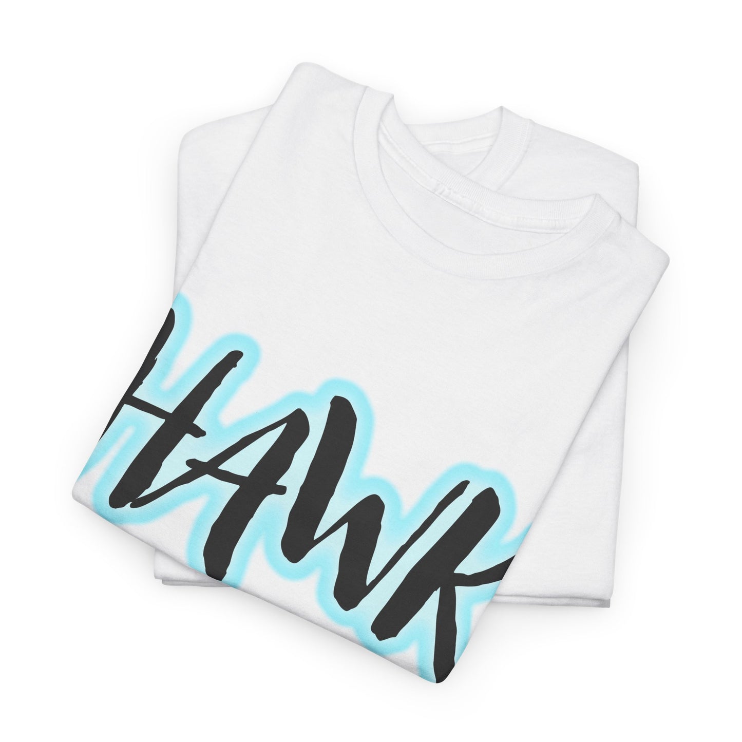 HAWK TUAH Original JAQZ Shack print Tee-Shirt