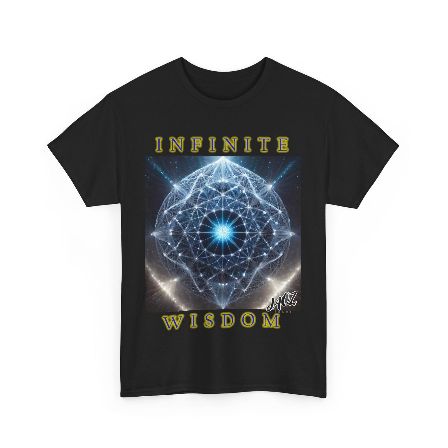 "Ultimate Wisdom" Original JAQZ Shack print Tee-Shirt