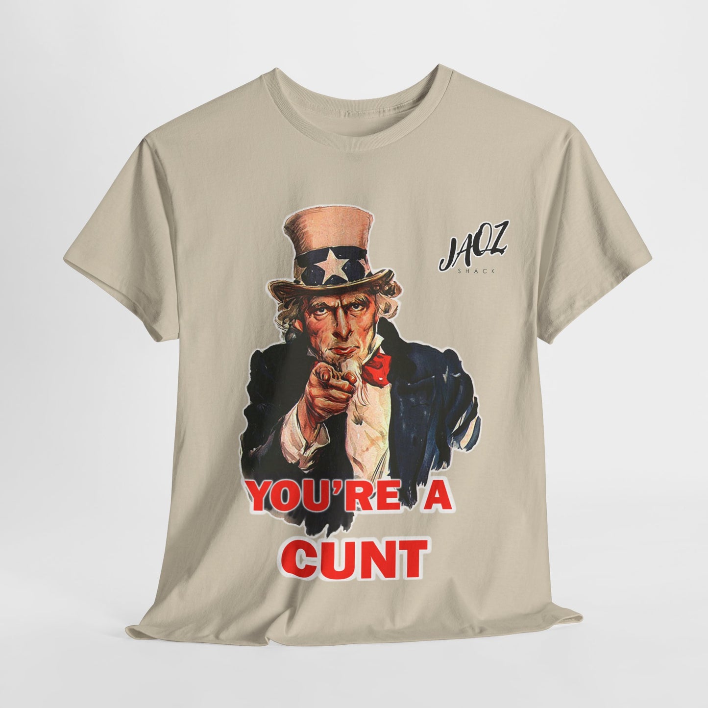 Graphic Tee "You're A Cunt" Uncle Sam Parody