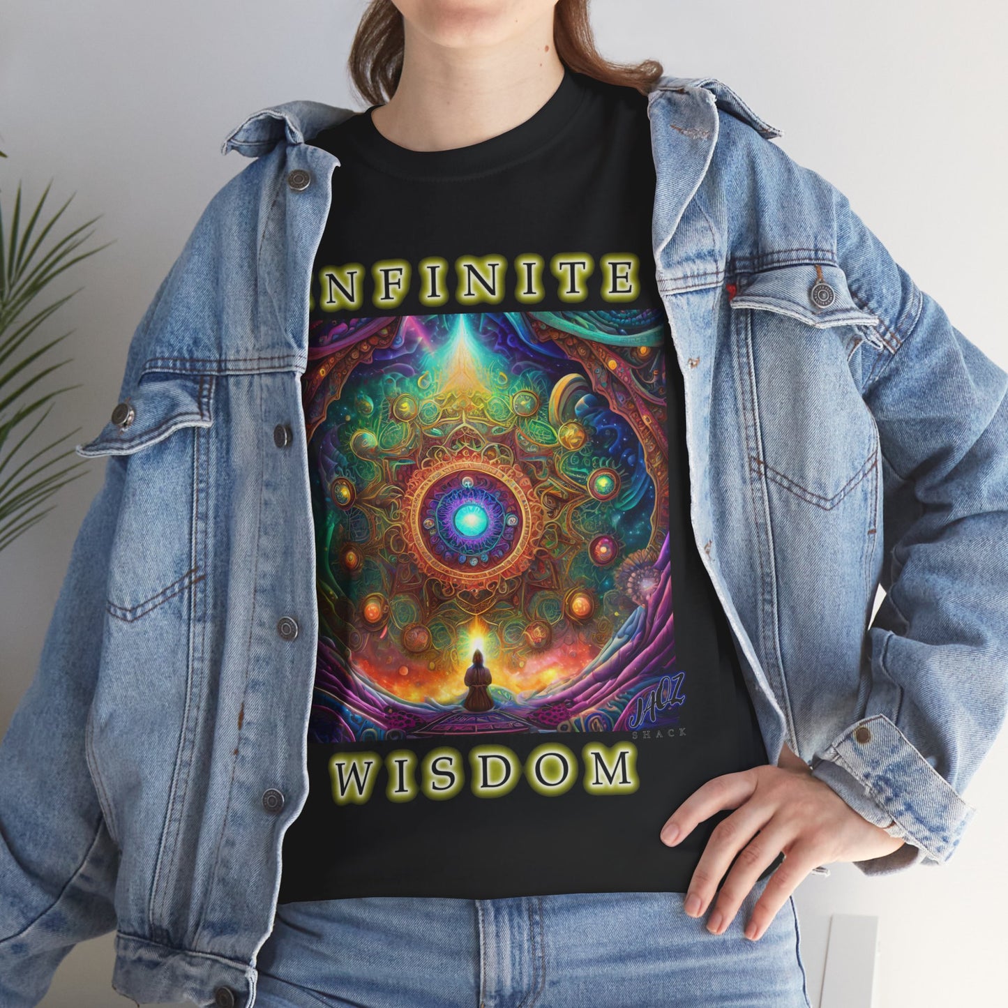 "Infinite Wisdom" Original JAQZ Shack print Tee-Shirt