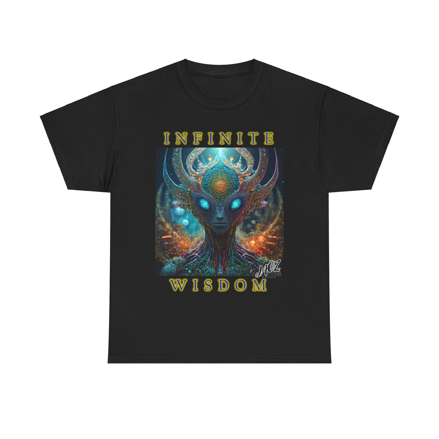 Infinite Wisdom Unique JAQZ Shack print Unisex Heavy Cotton Tee