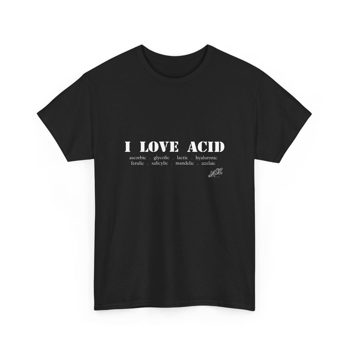 "I Love Acid" Original JAQZ Shack Unisex Heavy Cotton Tee