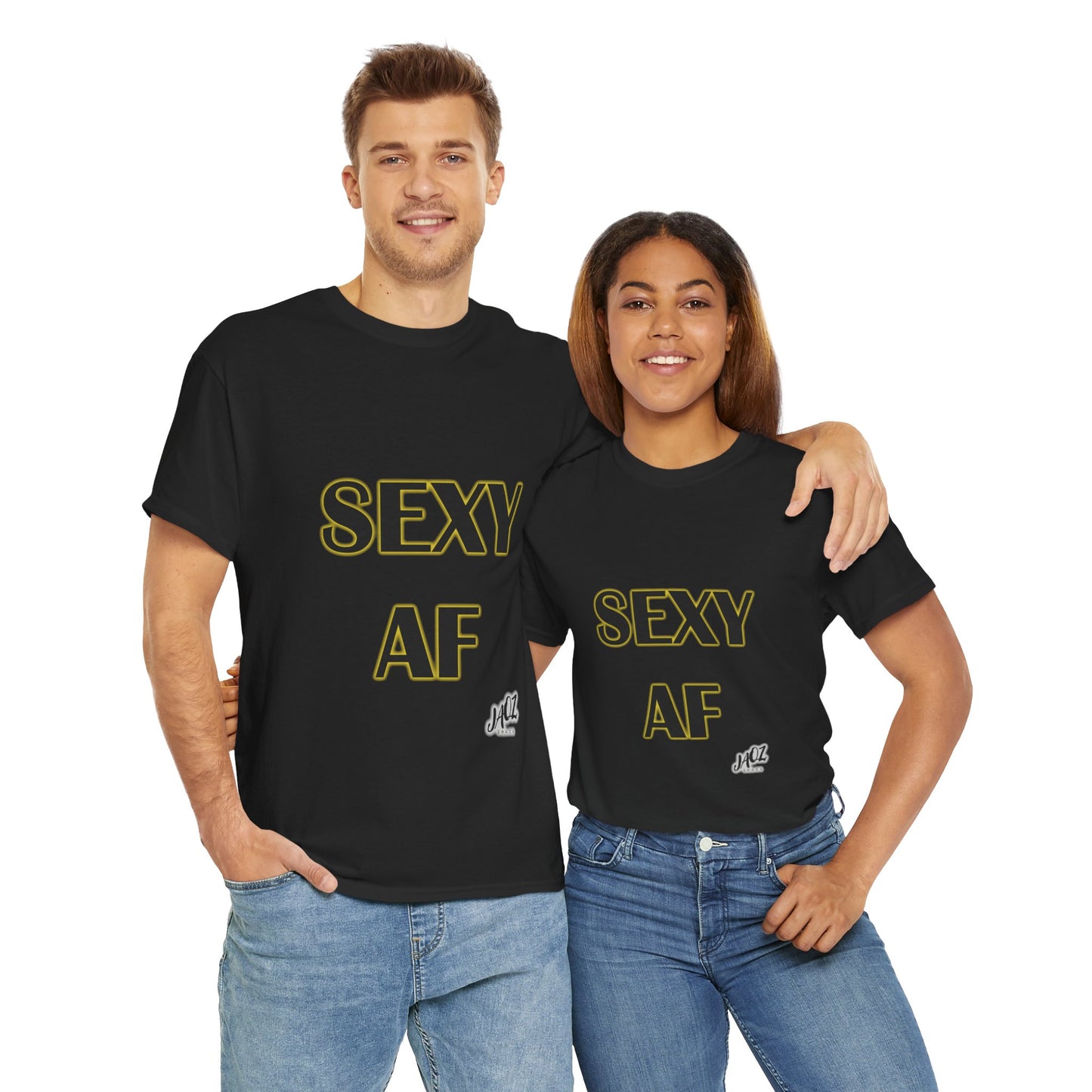 "Sexy AF" Original JAQZ Shack Unisex Heavy Cotton Tee