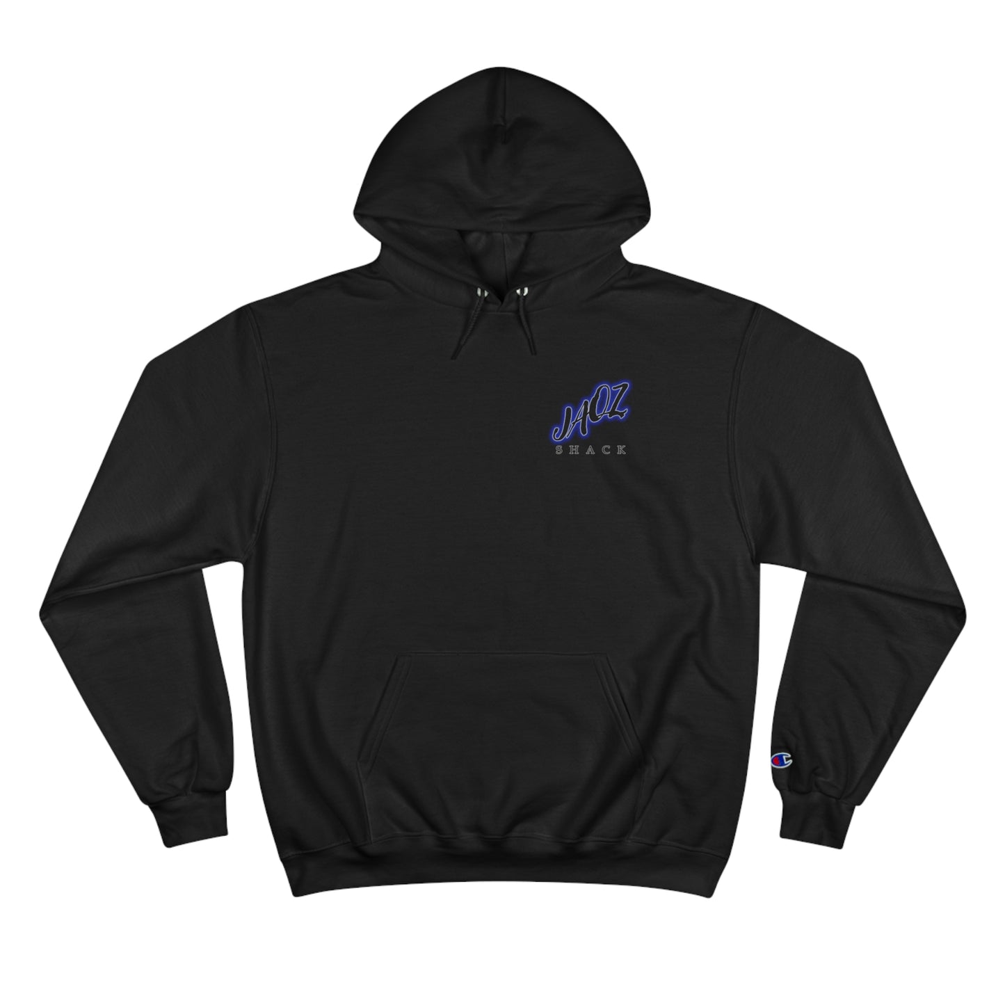 "Infinite Wisdom" JAQZ Shack printed Champion Hoodie