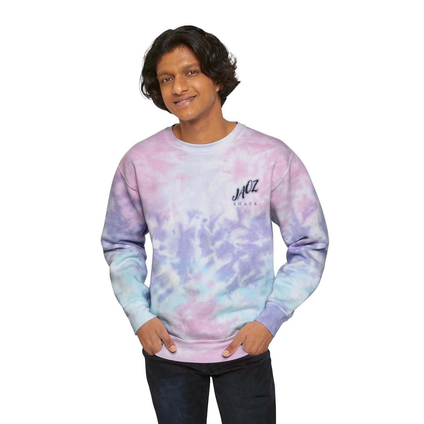 JAQZ Shack Psychedelic Unisex Tie-Dye Sweatshirt