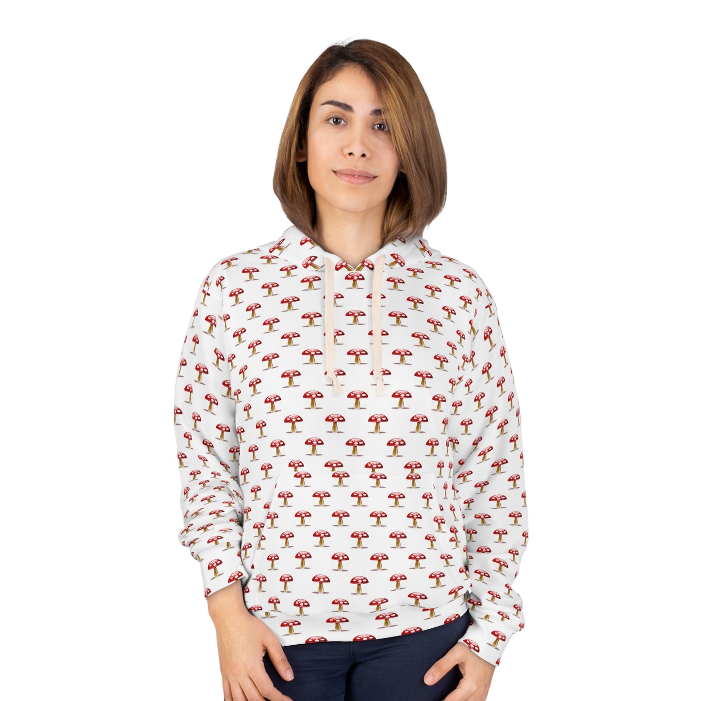 Mushroom print Original JAQZ Shack Unisex Pullover Hoodie