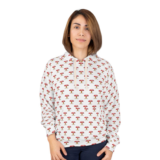 Mushroom print Original JAQZ Shack Unisex Pullover Hoodie