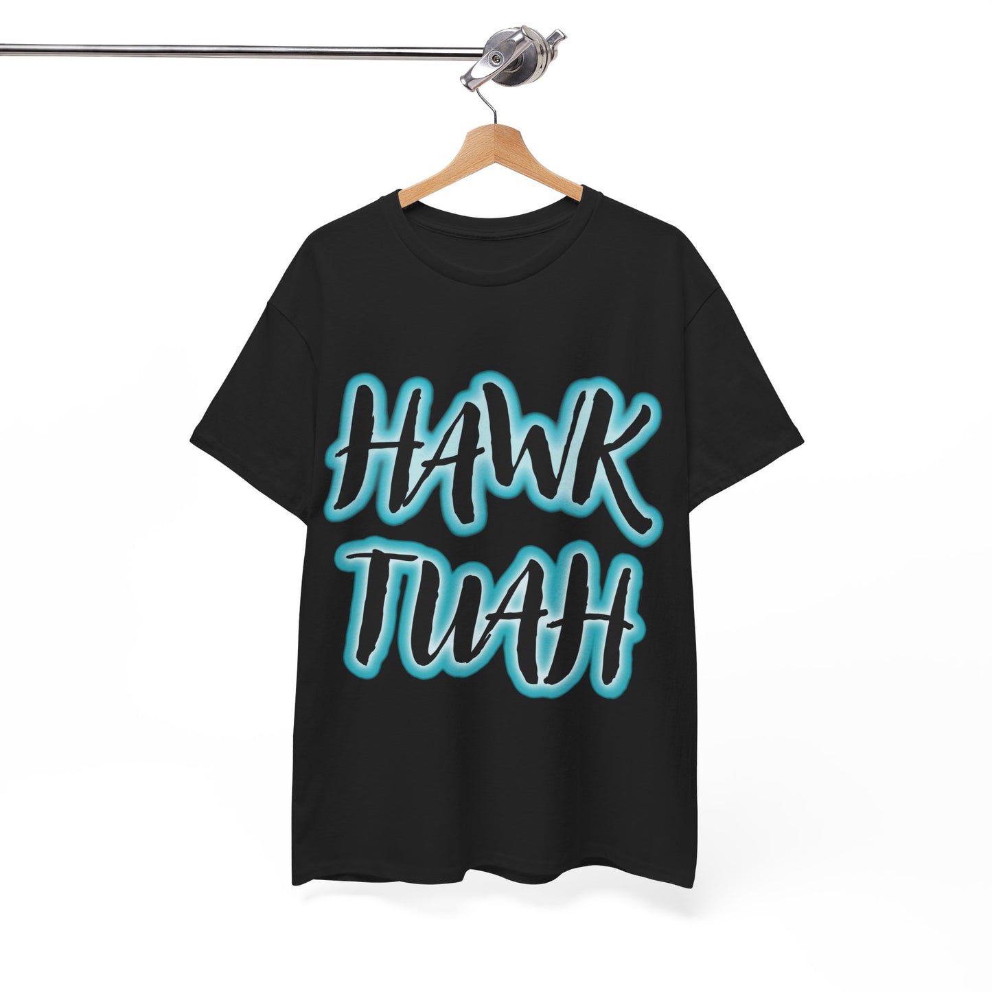 HAWK TUAH Original JAQZ Shack print Tee-Shirt