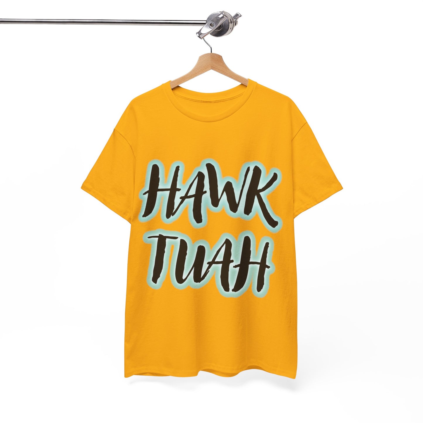 HAWK TUAH Original JAQZ Shack print Tee-Shirt