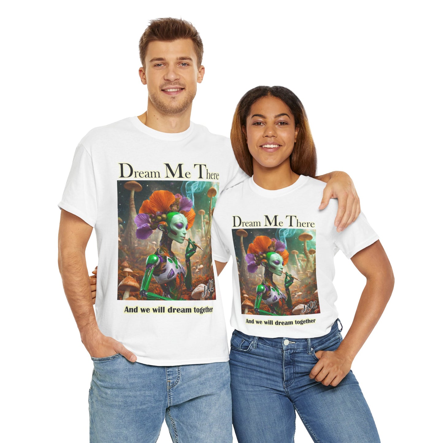 Dream Me There Original JAQZ Shack Print. Unisex Heavy Cotton Tee. Only 100 printed