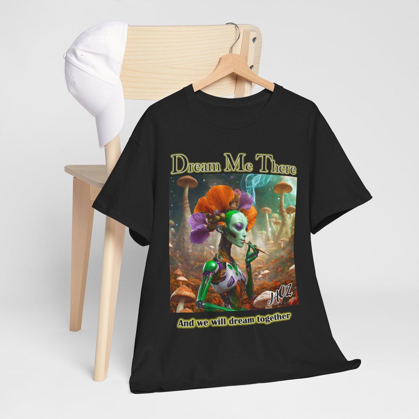 Dream Me There Original JAQZ Shack Print. Unisex Heavy Cotton Tee. Only 100 printed