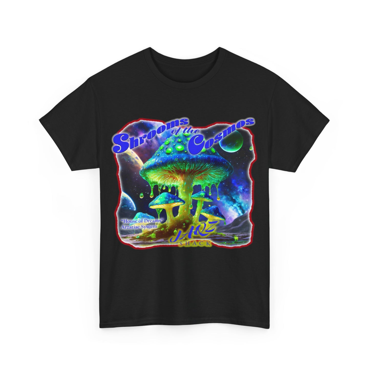 Shrooms of the Cosmos JAQZ Shack Unisex Heavy Cotton Tee