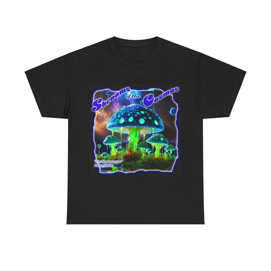 Shrooms of the Cosmos "Father of Dreams" JAQZ Shack Unisex Heavy Cotton Tee