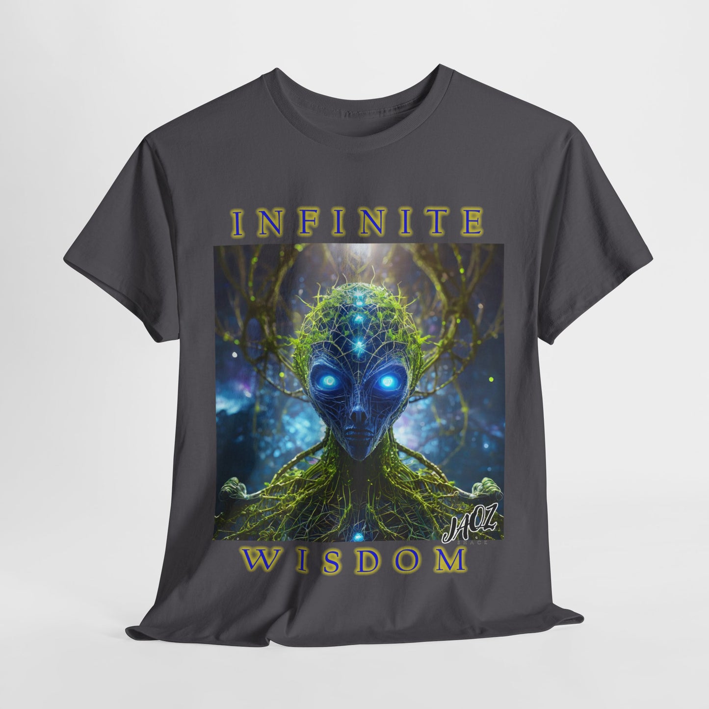 Infinite Wisdom Unique JAQZ Shack print Unisex Heavy Cotton Tee