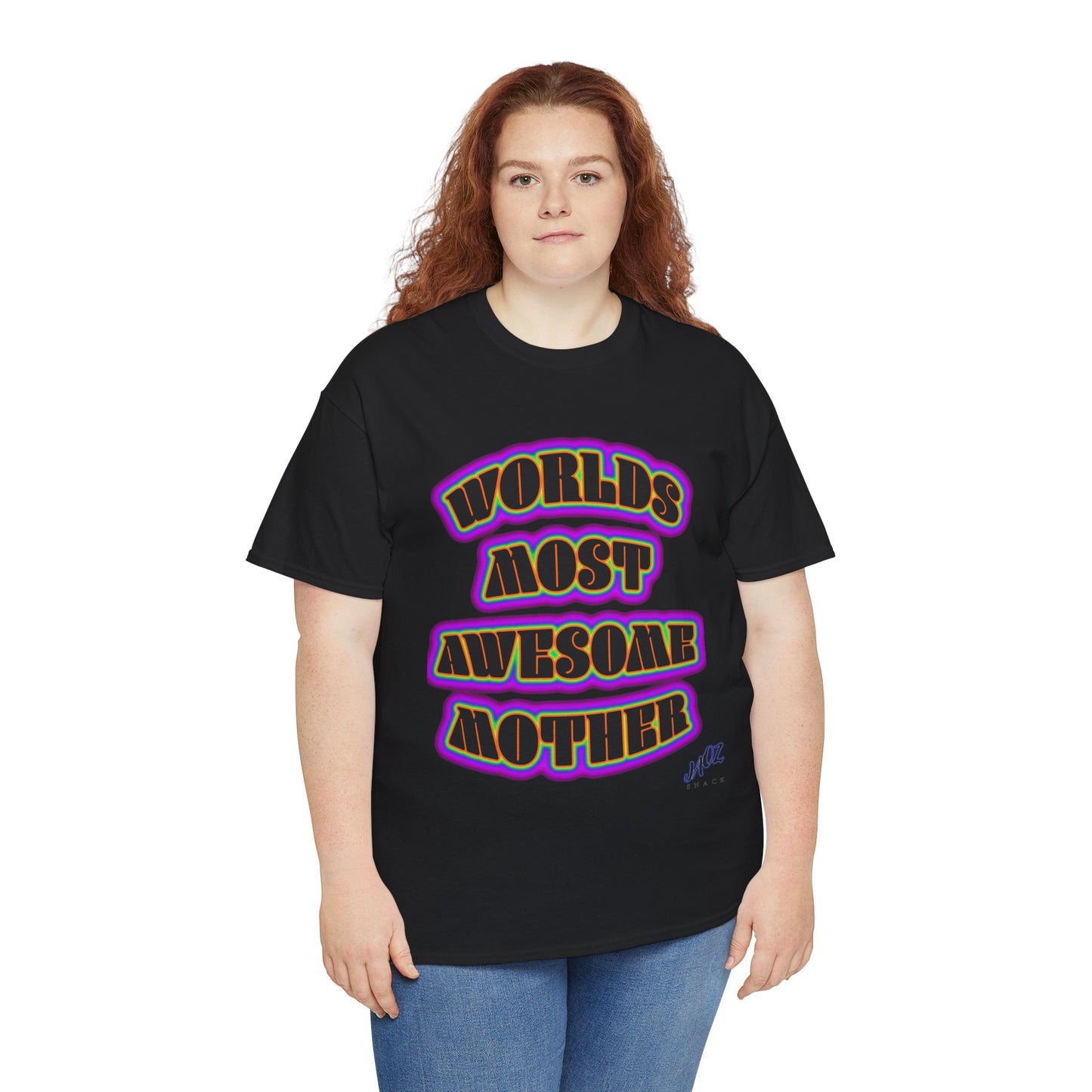 "The Worlds Most Awesome Mother" Original JAQZ Shack print Tee-Shirt