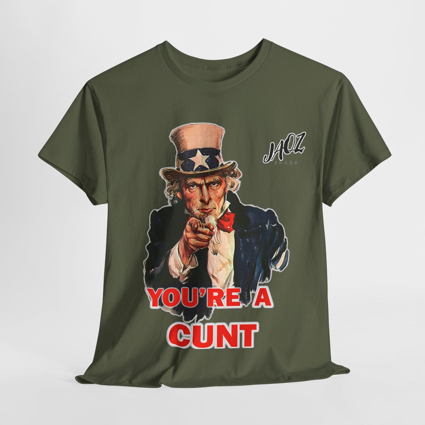 Graphic Tee "You're A Cunt" Uncle Sam Parody