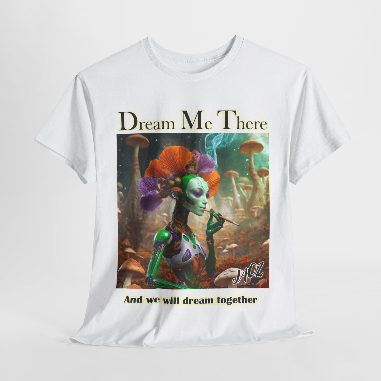 Dream Me There Original JAQZ Shack Print. Unisex Heavy Cotton Tee. Only 100 printed