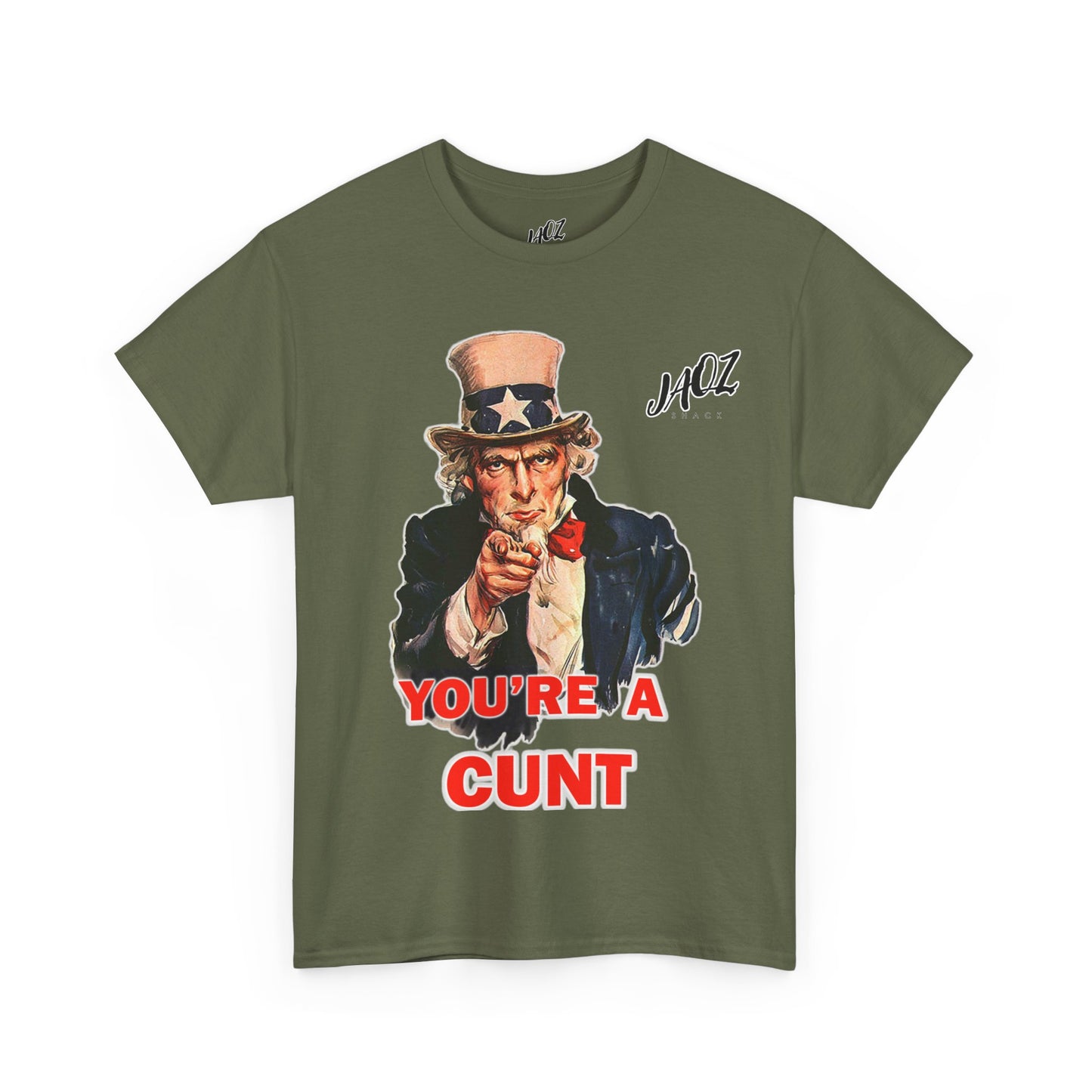 Graphic Tee "You're A Cunt" Uncle Sam Parody