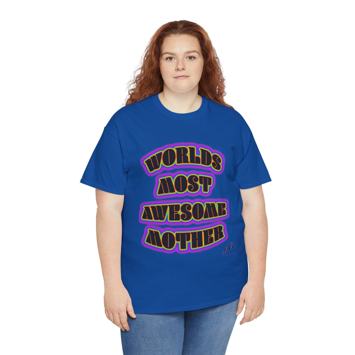 "The Worlds Most Awesome Mother" Original JAQZ Shack print Tee-Shirt
