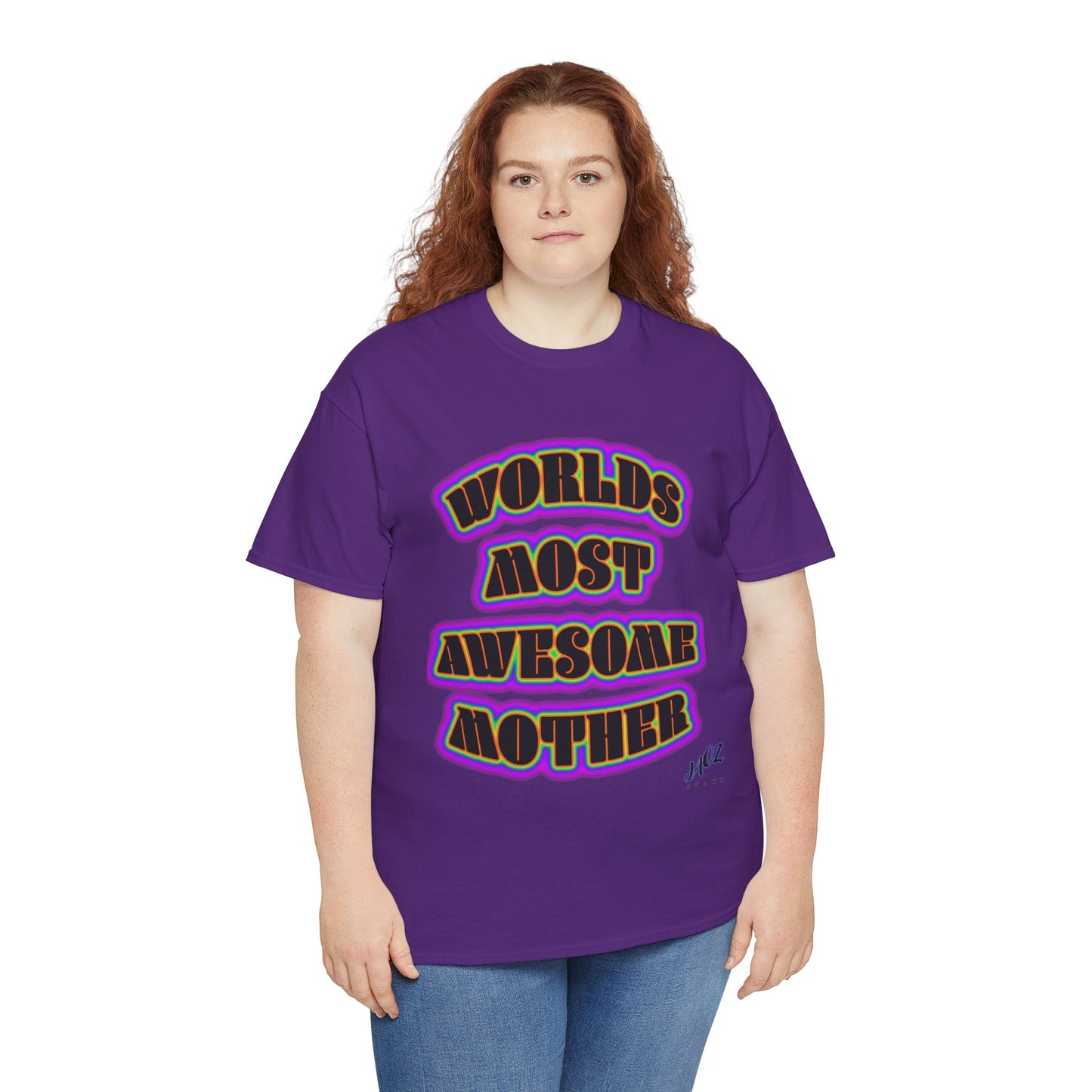 "The Worlds Most Awesome Mother" Original JAQZ Shack print Tee-Shirt