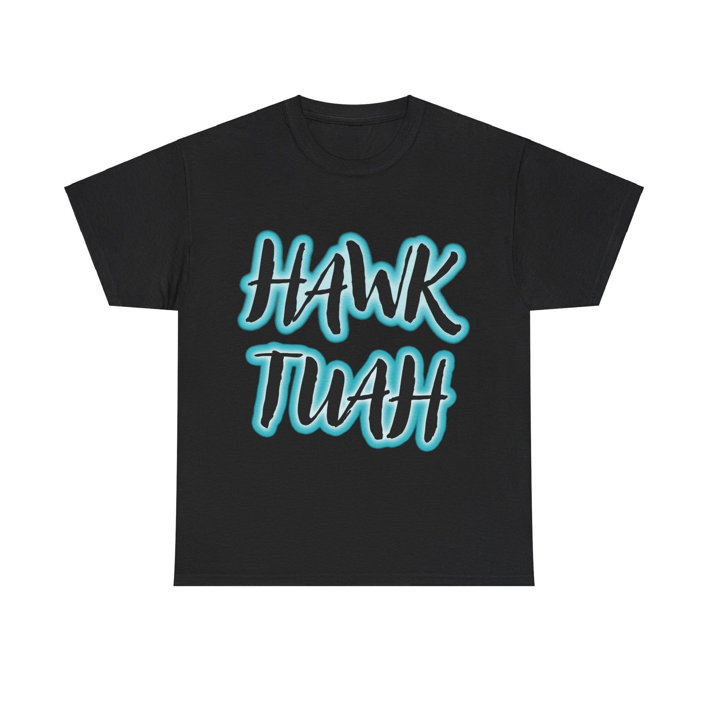 HAWK TUAH Original JAQZ Shack print Tee-Shirt