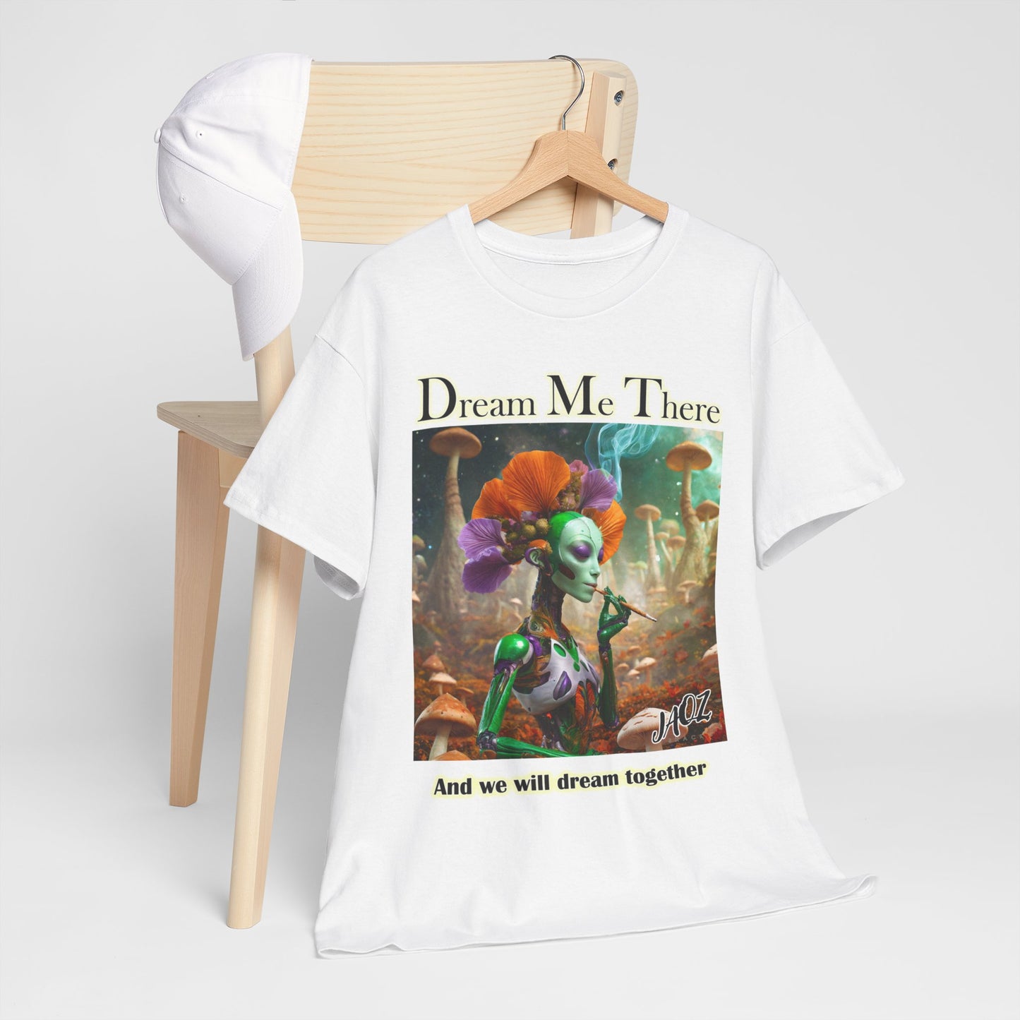 Dream Me There Original JAQZ Shack Print. Unisex Heavy Cotton Tee. Only 100 printed