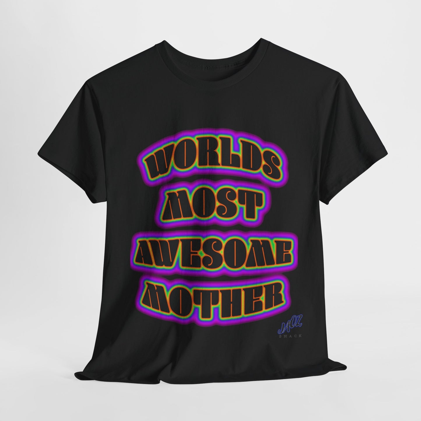 "The Worlds Most Awesome Mother" Original JAQZ Shack print Tee-Shirt
