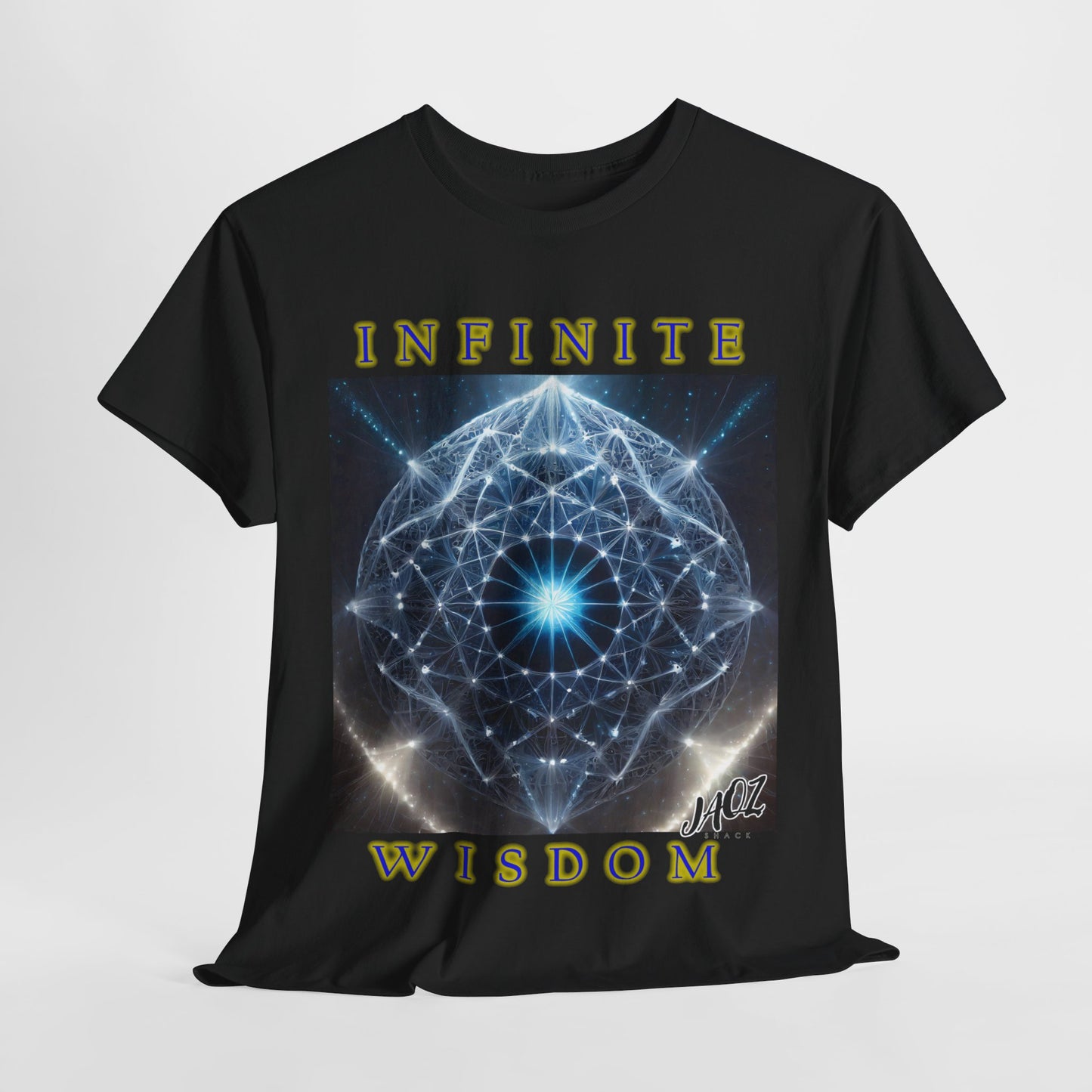 "Ultimate Wisdom" Original JAQZ Shack print Tee-Shirt