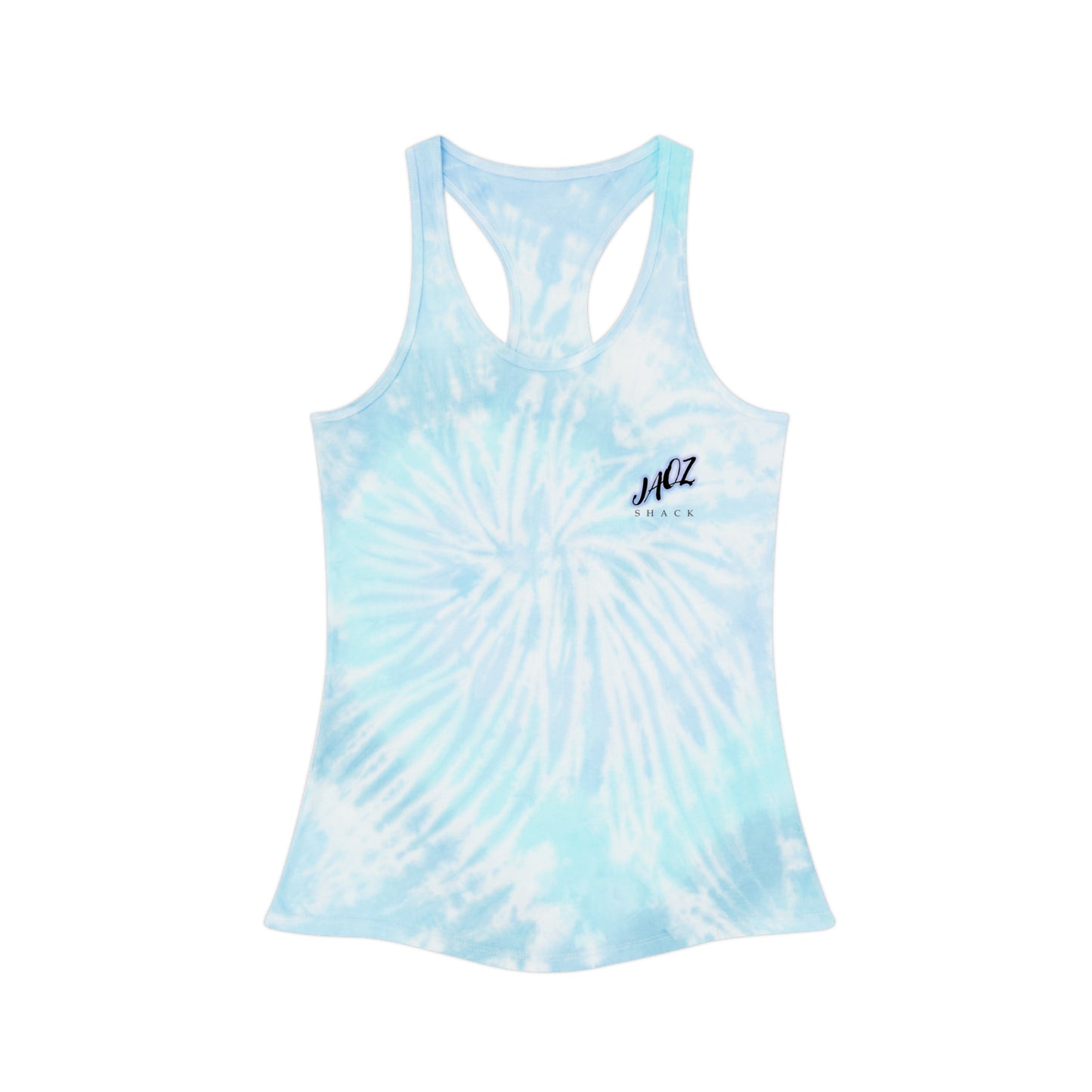 JAQZ Shack Psychedelic Tie-Dye Racerback Tank Top