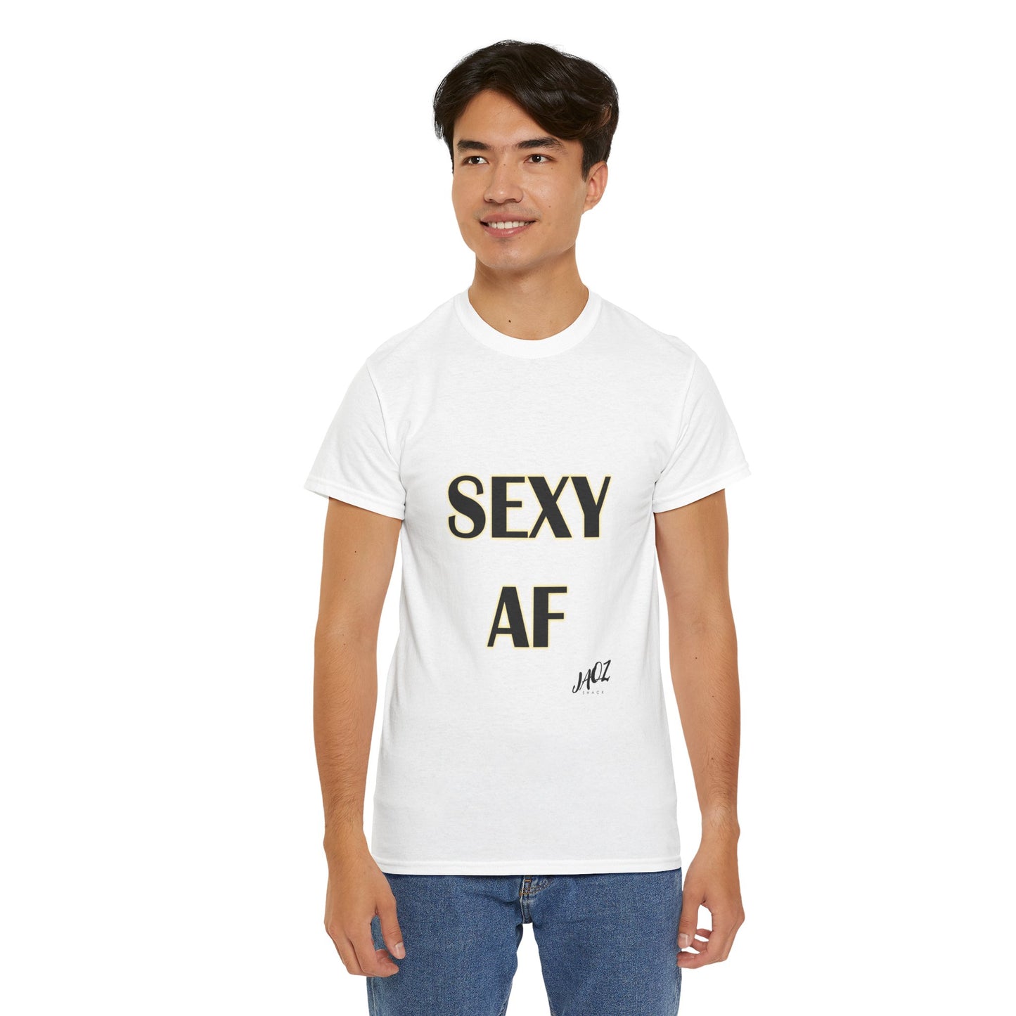 "Sexy AF" Original JAQZ Shack Unisex Heavy Cotton Tee