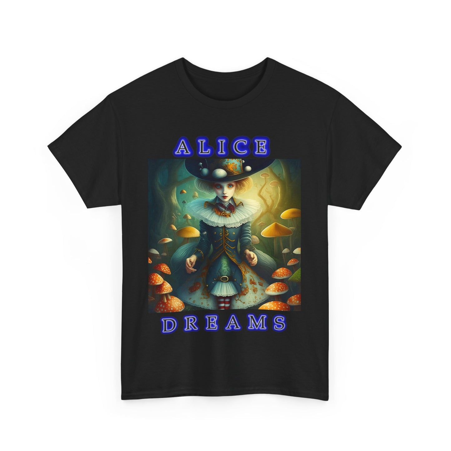 "Alice Dreams" Original JAQZ Shack print Tee-Shirt