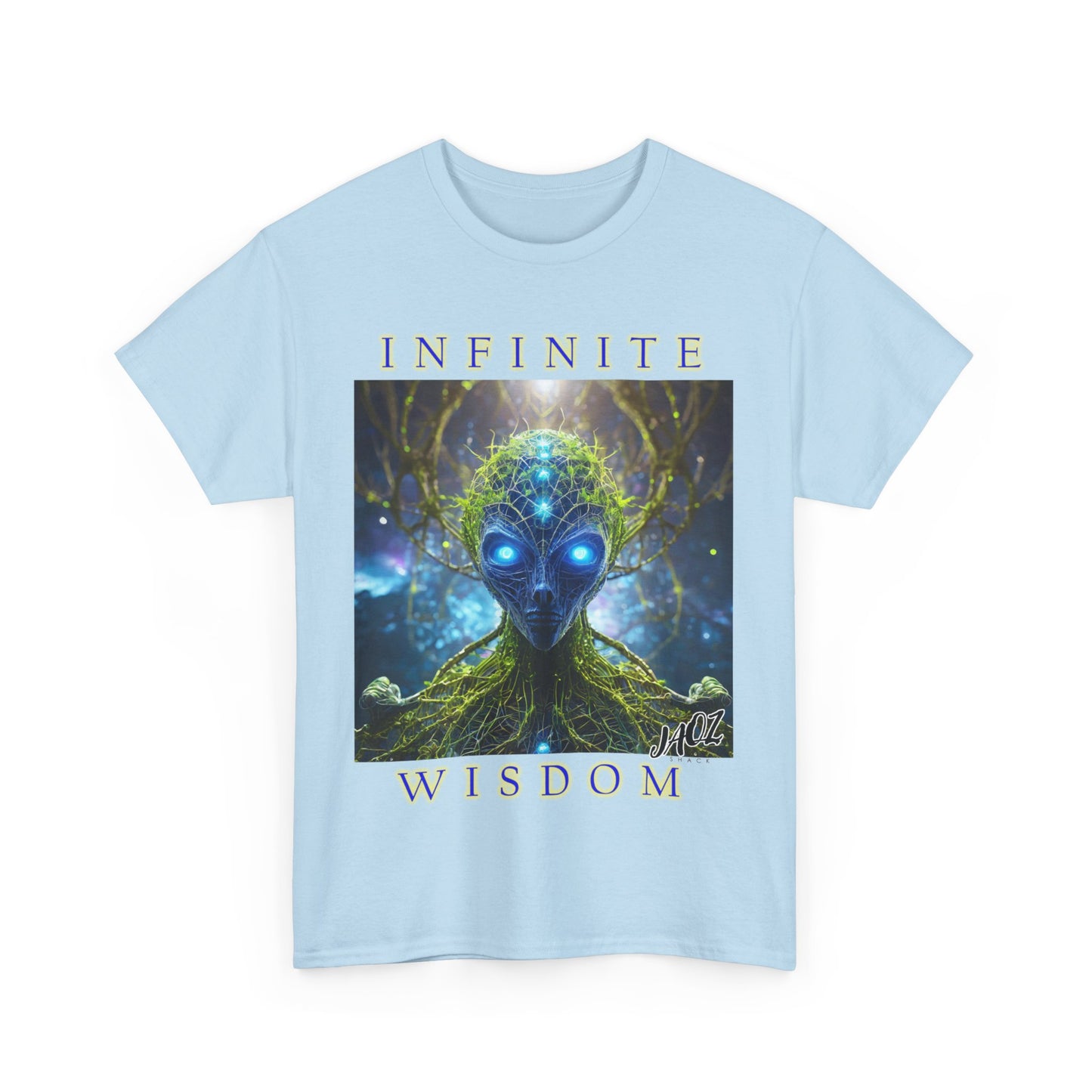 Infinite Wisdom Unique JAQZ Shack print Unisex Heavy Cotton Tee