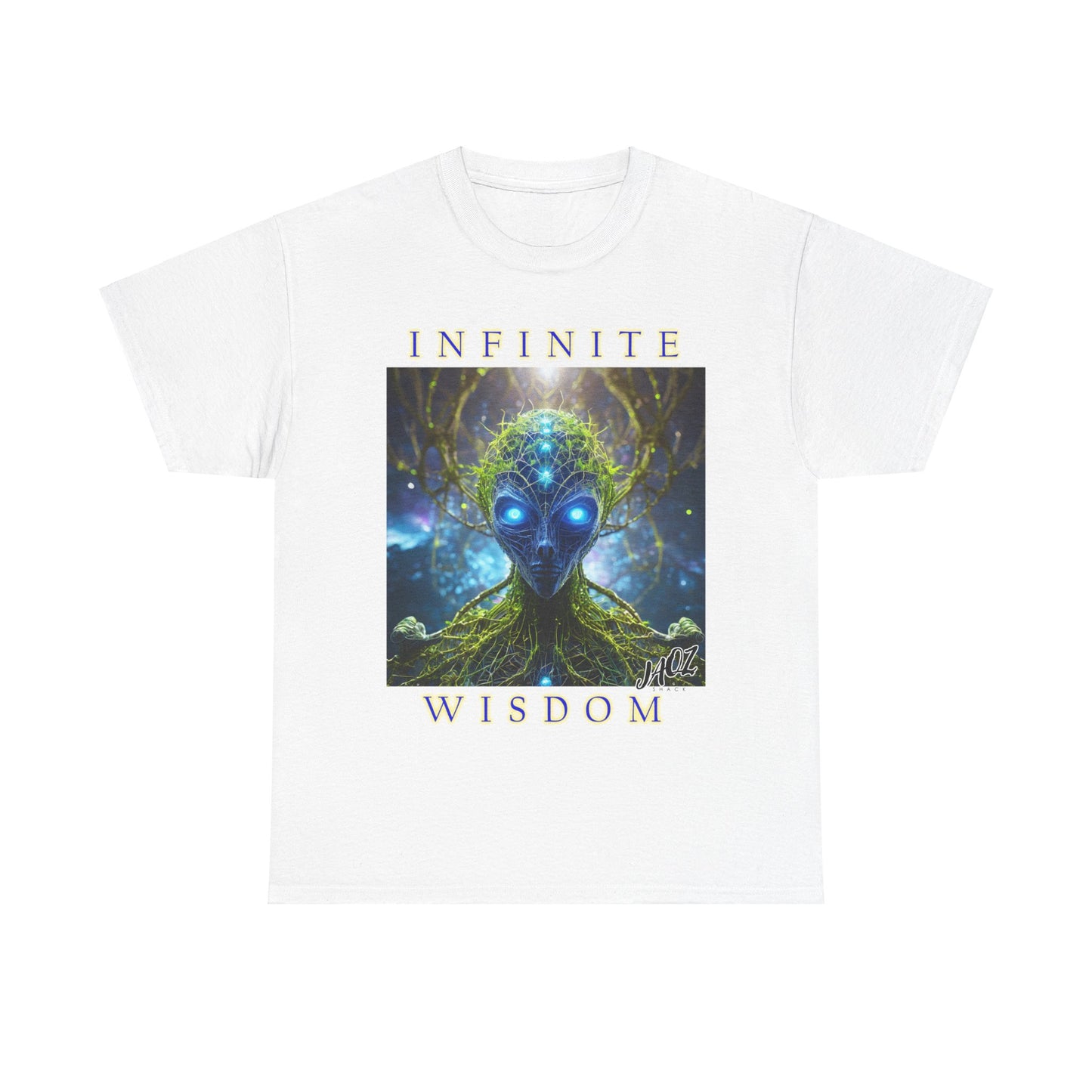 Infinite Wisdom Unique JAQZ Shack print Unisex Heavy Cotton Tee