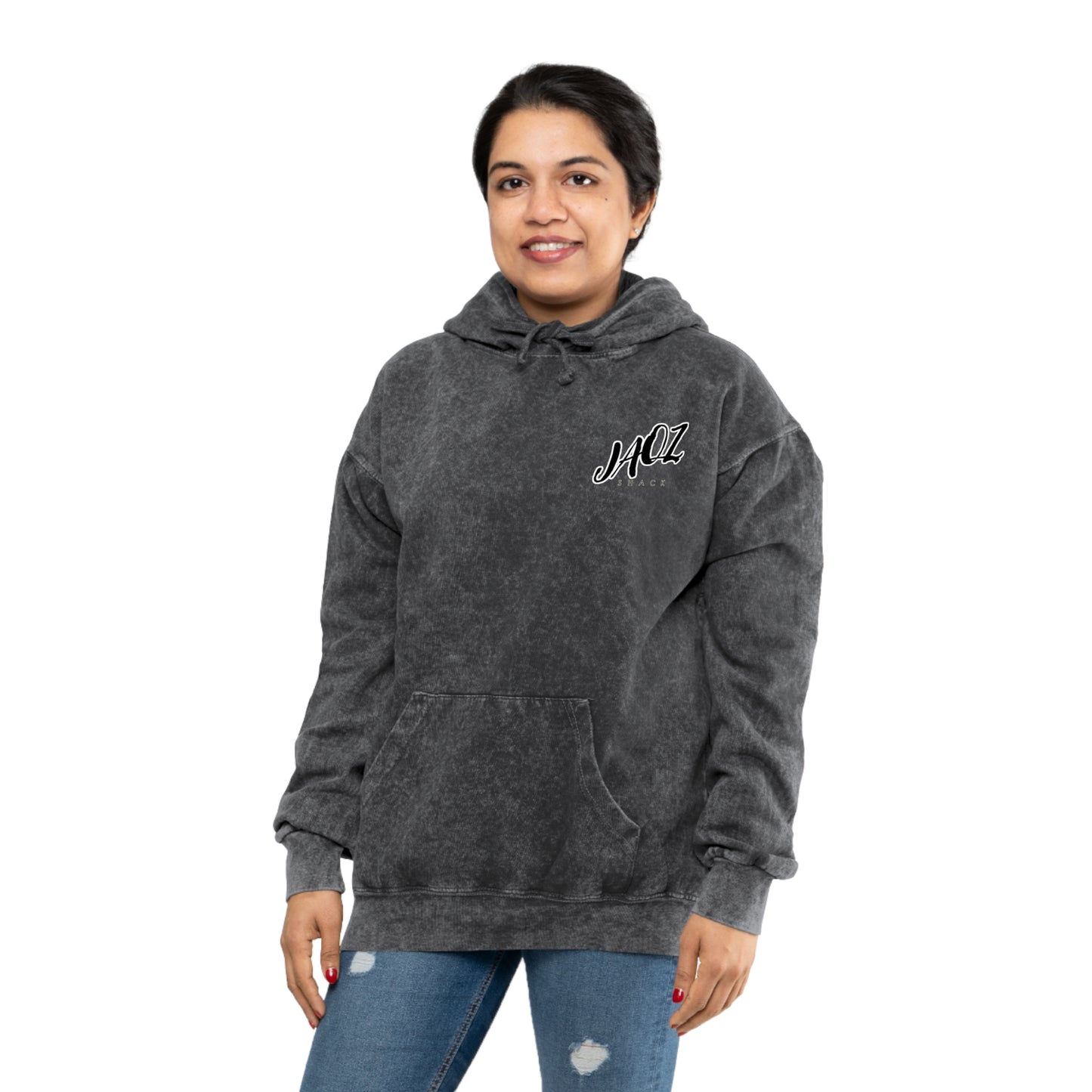 JAQZ Shack Unisex Mineral Wash Hoodie