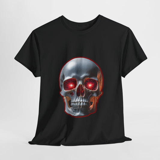 "Fire Skull" Original JAQZ Shack print Tee-Shirt