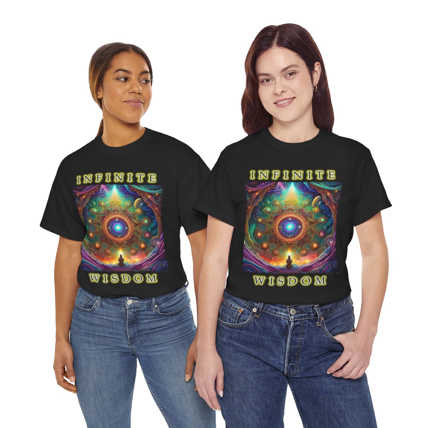 "Infinite Wisdom" Original JAQZ Shack print Tee-Shirt