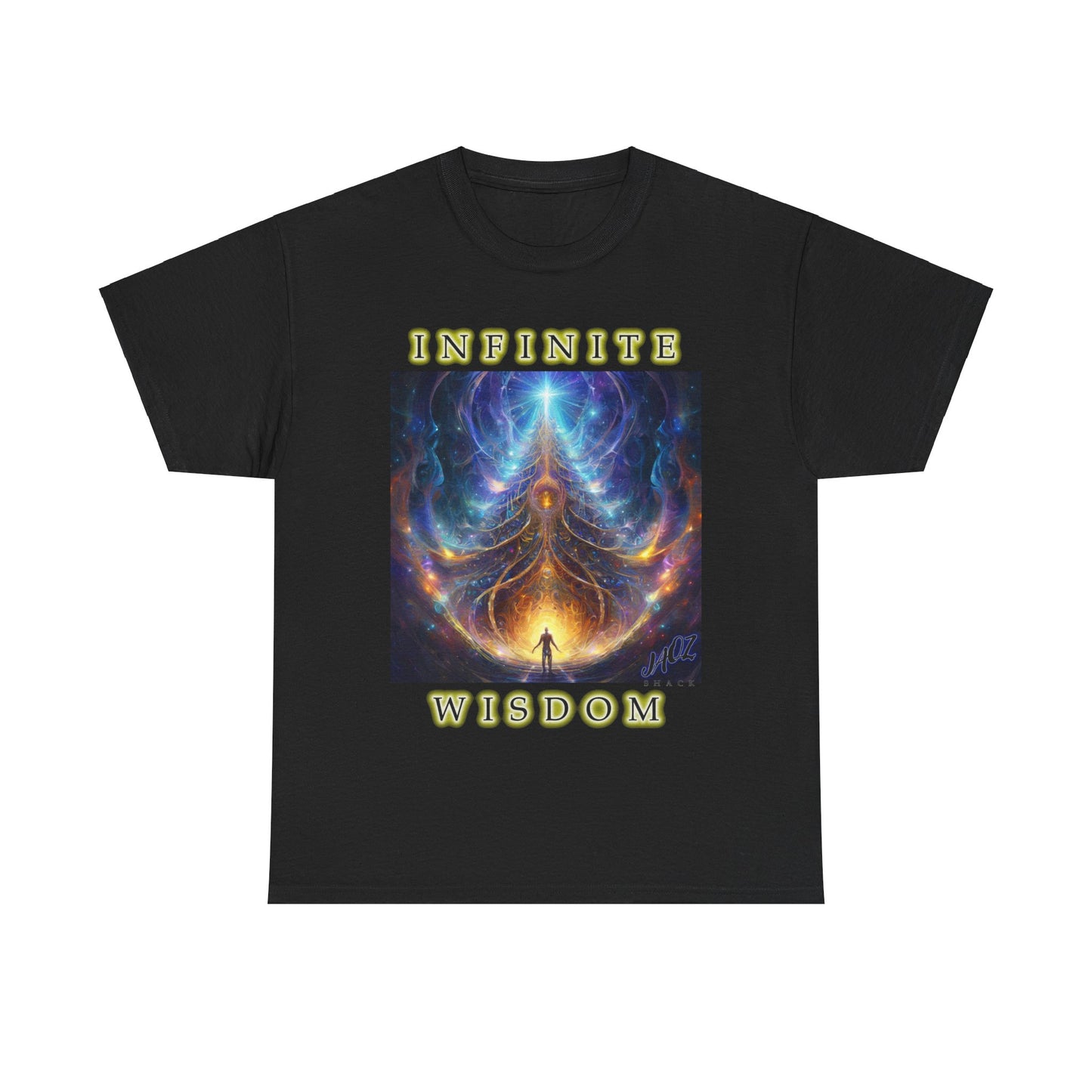 "Infinite Wisdom" Original JAQZ Shack print Tee-Shirt