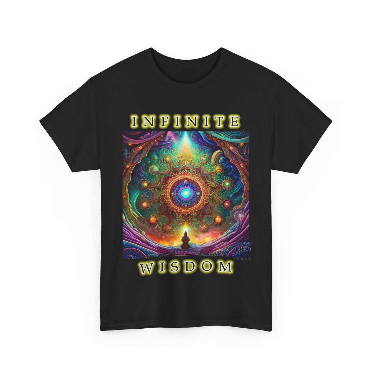 "Infinite Wisdom" Original JAQZ Shack print Tee-Shirt