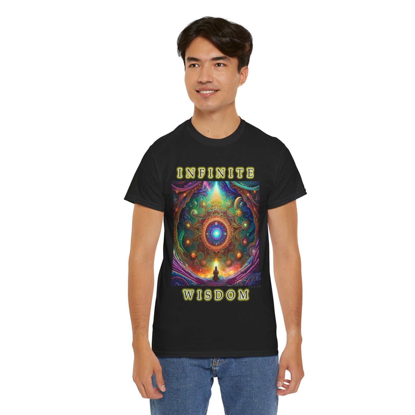 "Infinite Wisdom" Original JAQZ Shack print Tee-Shirt