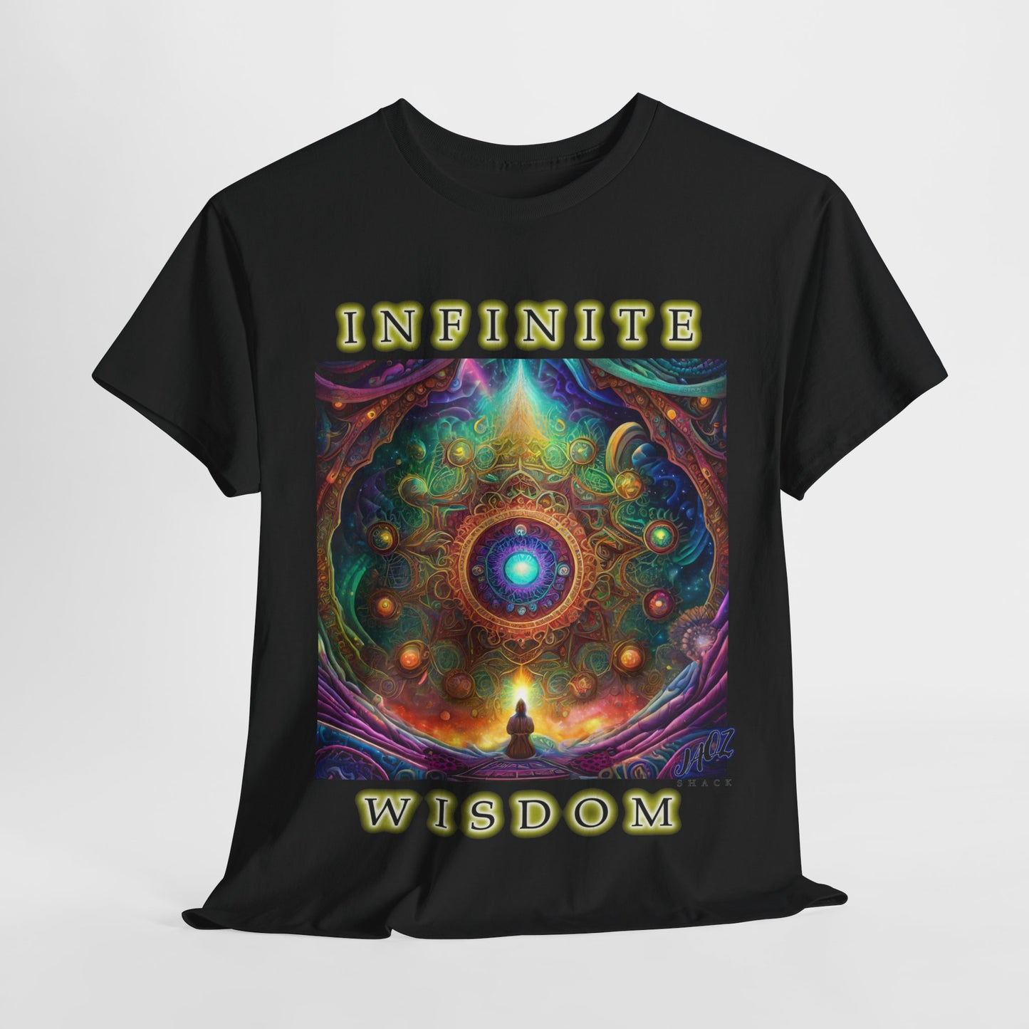 "Infinite Wisdom" Original JAQZ Shack print Tee-Shirt