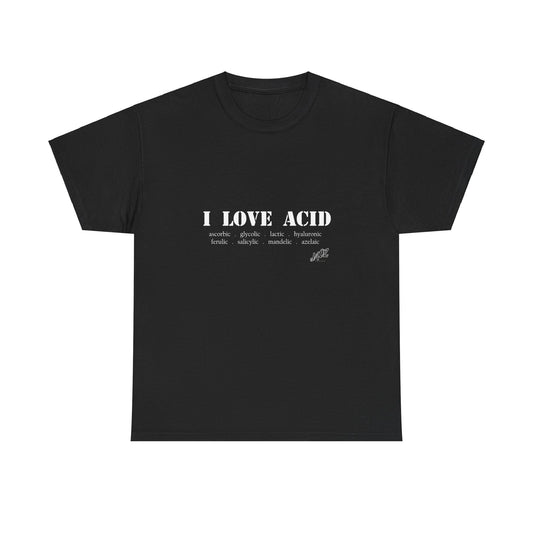 "I Love Acid" Original JAQZ Shack Unisex Heavy Cotton Tee