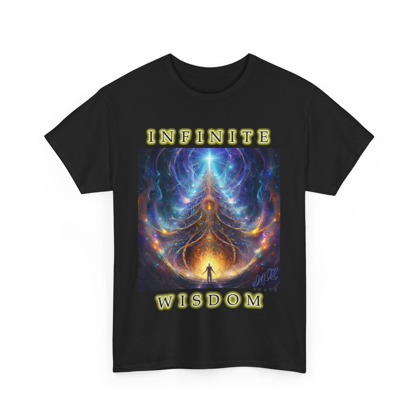 "Infinite Wisdom" Original JAQZ Shack print Tee-Shirt