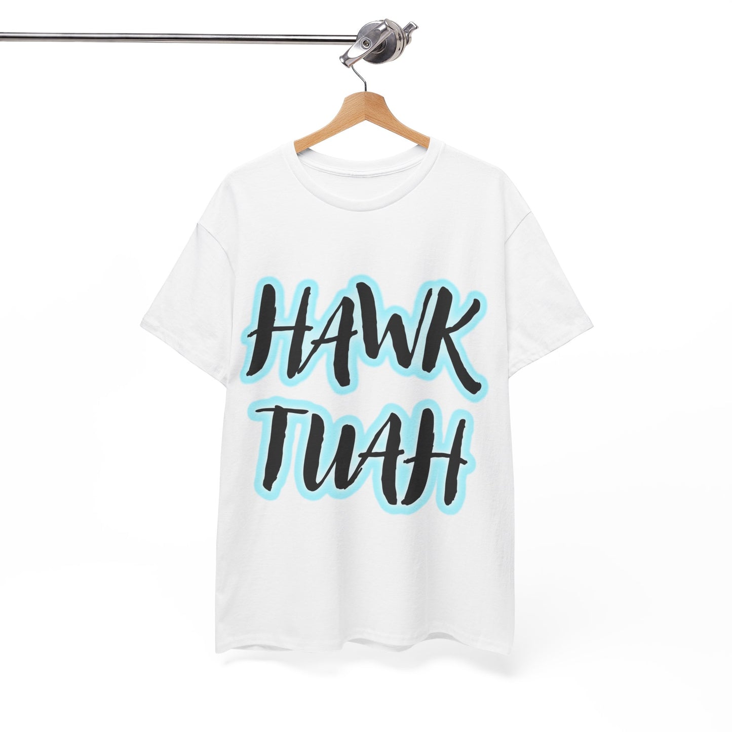 HAWK TUAH Original JAQZ Shack print Tee-Shirt