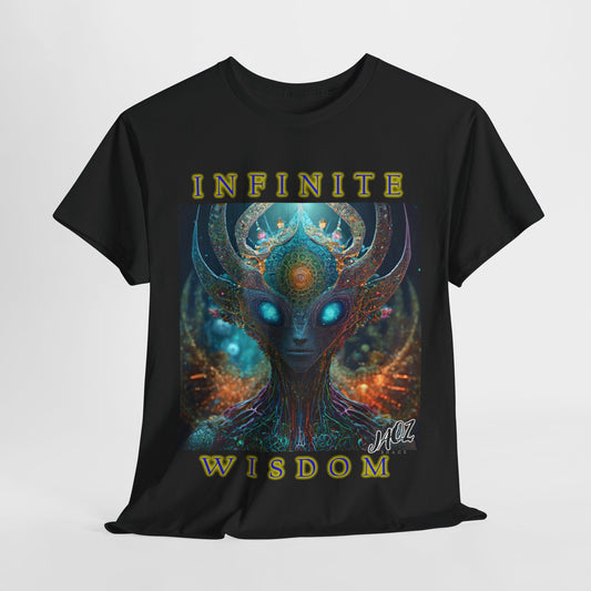 Infinite Wisdom Unique JAQZ Shack print Unisex Heavy Cotton Tee