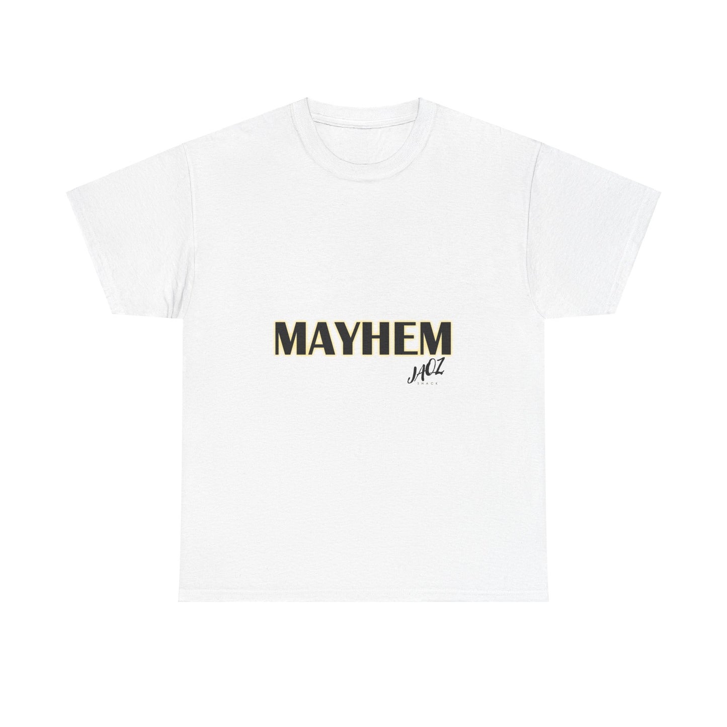 "Mayhem " Original JAQZ Shack Unisex Heavy Cotton Tee